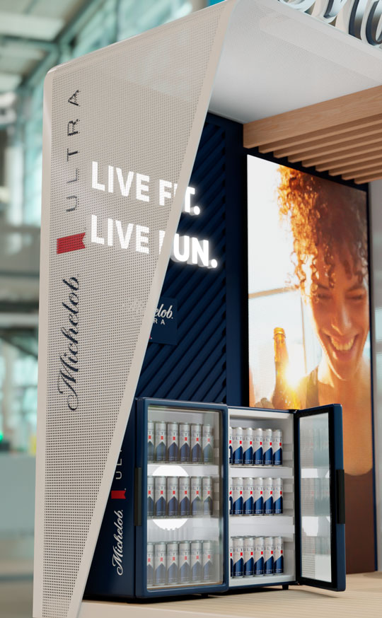 Michelob Maraton Stand